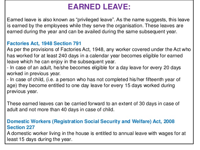 earned-leave-human-resource-management