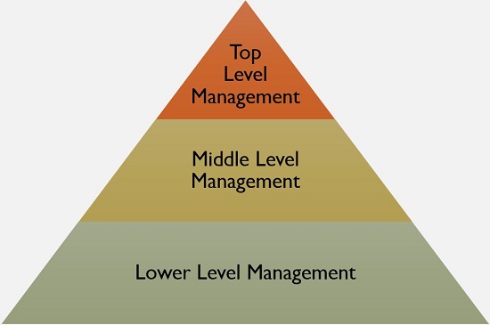 Levels Of Management Diagram